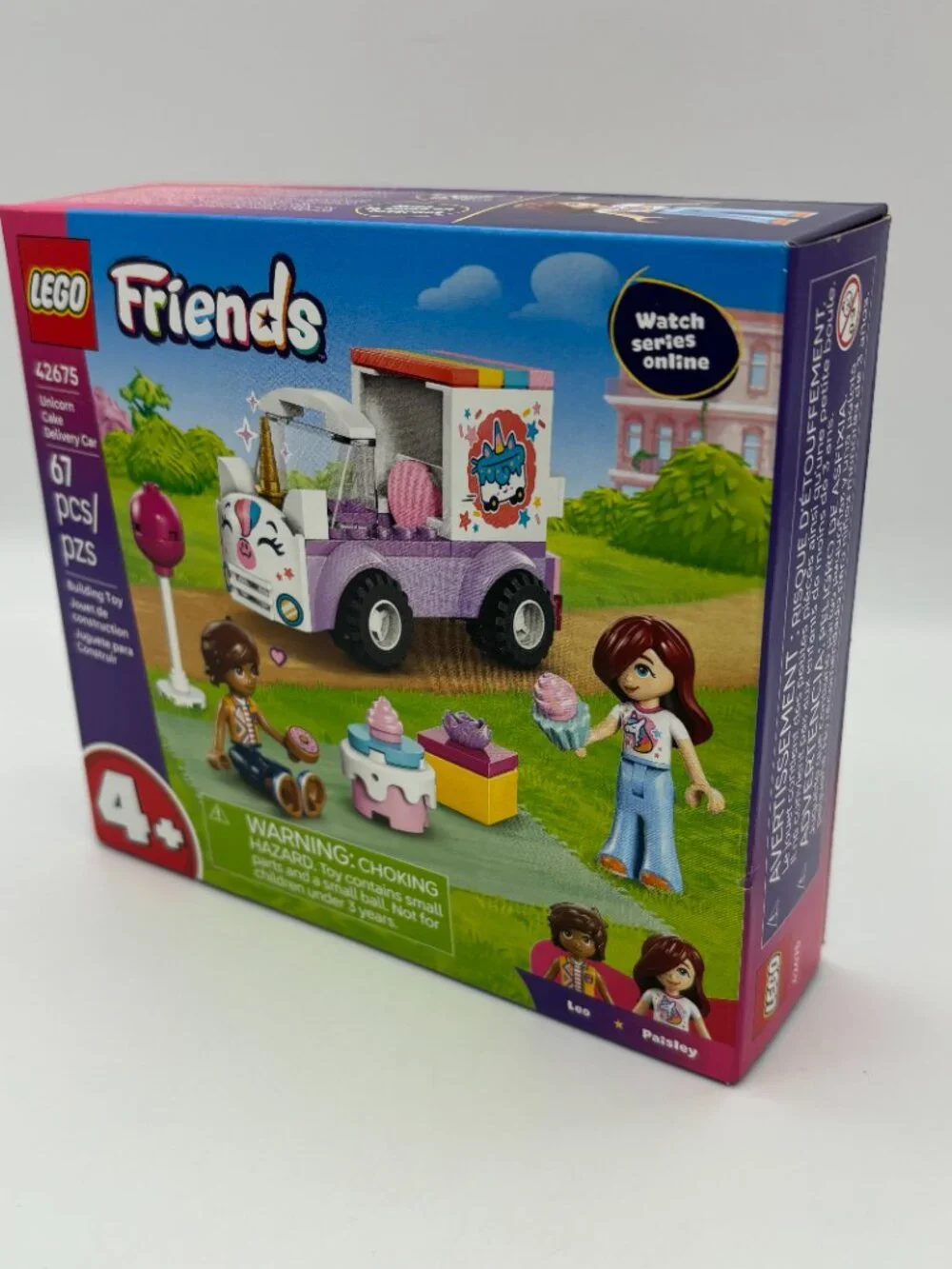 LEGO Friends UNICORN CAKE DELIVERY CAR Building Toy 42675 NEW - Picture 2 of 4